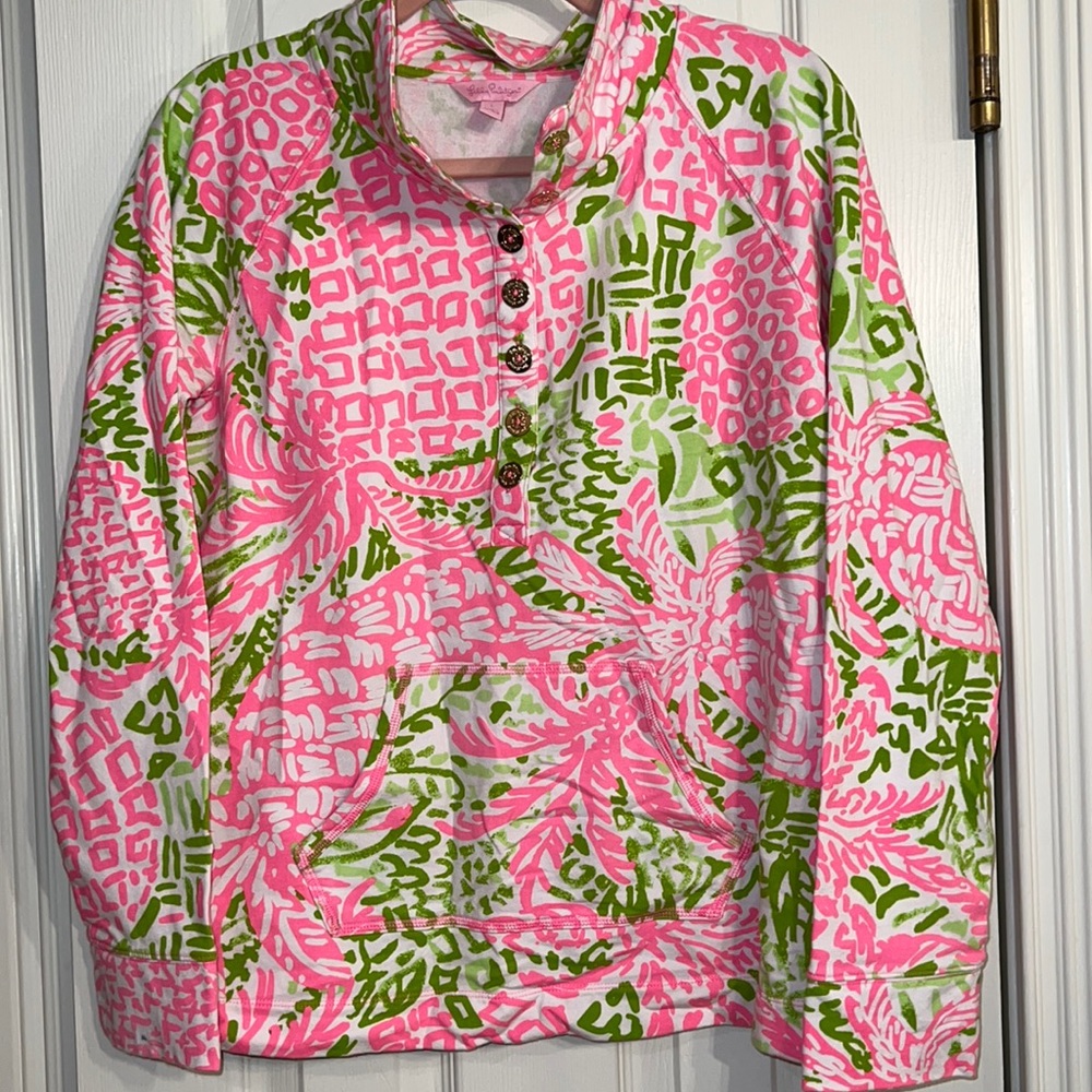 Lilly Pulitzer Half Button Pullover - image 1